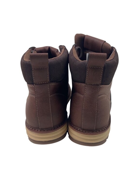Falls Creek Boots Mens Size 9.5 Brown Bozeman Moc Toe Ankle Memory Foam Comfort main image 7